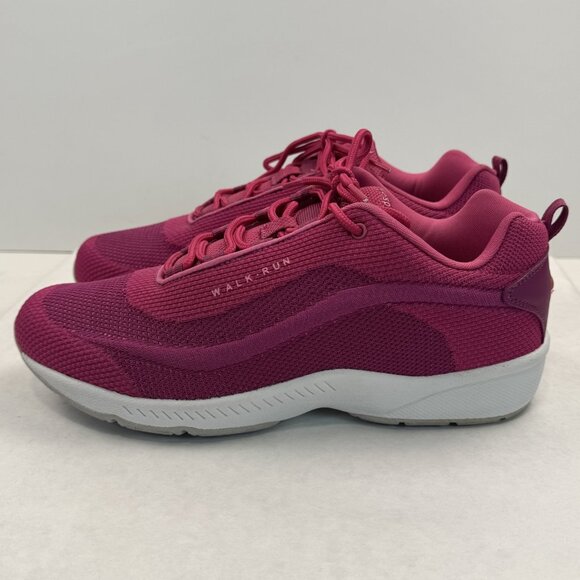 Easy Spirit Womens Fuchsia Pink Seromy 17 Walk Run Athletic Sneakers Size 9W - Picture 1 of 14